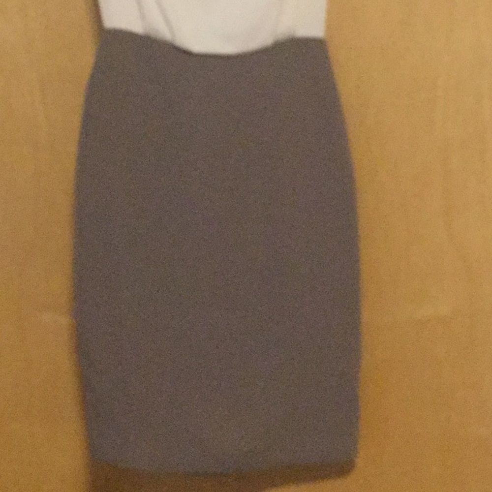 REISS Nima drape neckline crepe dress - Picture 4 of 14